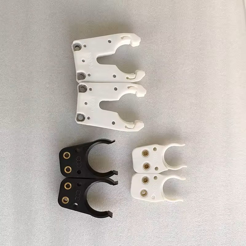 High Quality 2 Compartments Plastic Cnc Tool Clips Fork Holde